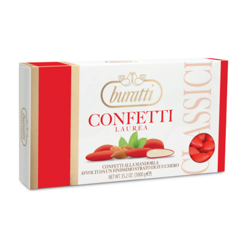 Confetti alla Mandorla Pelata Capri - Rosso - Kg. 1