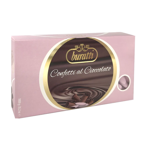 Confetti al Cioccolato Extra Fondente - Rosa - Kg. 1