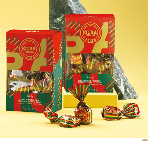 Astuccio Cioccolatino Rhum 200g