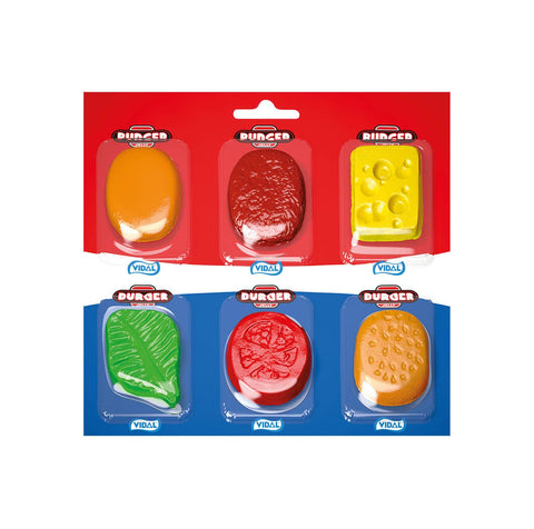 Burger Jelly 6 pezzi ( circa 66g) Vidal