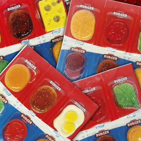 Burger Jelly 6 pezzi ( circa 66g) Vidal