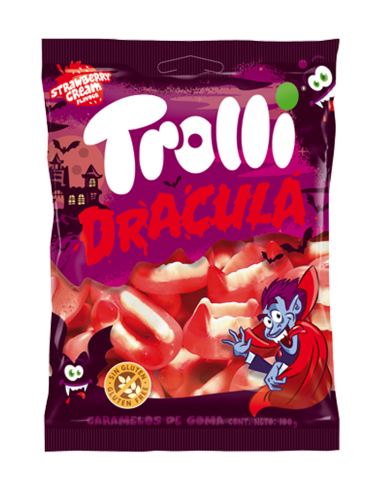 Bustina caramelle Gommose Dracula Trolli 100g