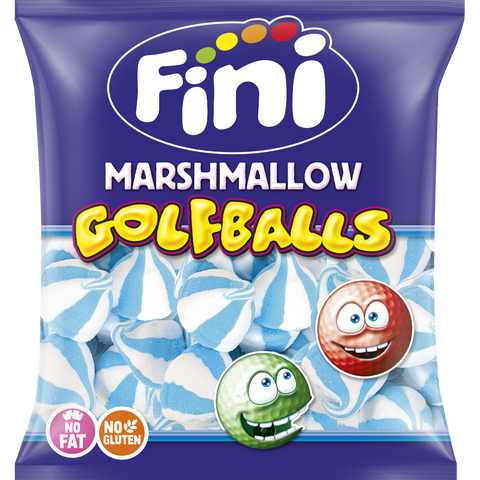 Marshmallow Golfballs Bianco/azzurro Fini kg.1