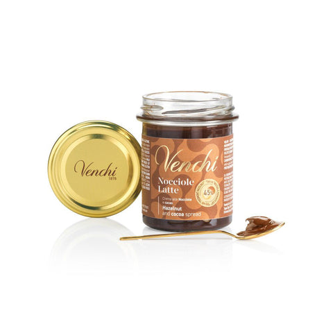 Crema spalmabile latte e nocciole 200 g Venchi