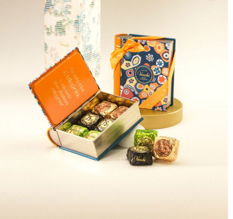 Mini libro Murrine con Chocoviar assortiti 115 g Venchi