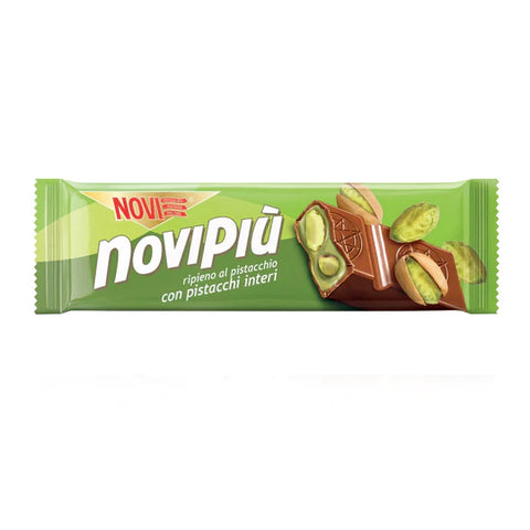 Novipiù Latte e Ripieno Pistacchio 35g x 5 pezzi (tot. 175g) Novi