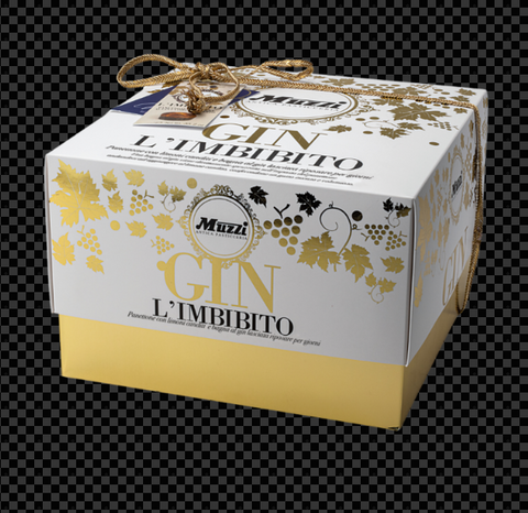 Panettone al Limone Imbibito con Gin - Kg. 1