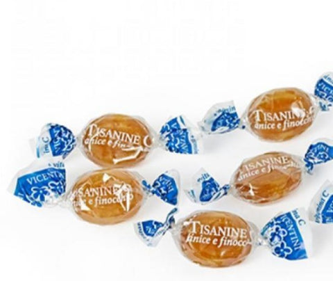 Caramelle Tisanine C Anice Finocchio Liquirizia Vicentini 500 grammi