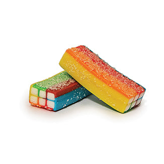 Caramelle Gommose Mattoncini Arcobaleno Frizzanti Damel kg 1