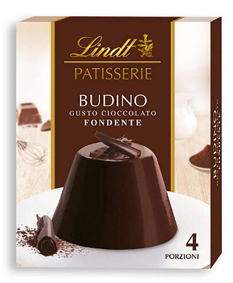 Budino al Cioccolato Fondente Lindt g. 95 = 4 porzioni