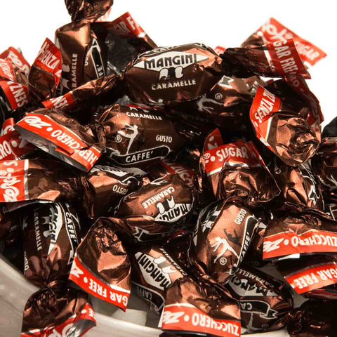 Caramella Mangini caffè zero (senza zucchero)