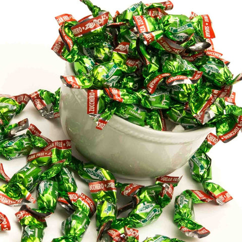 Caramella Mangini menta zero (senza zucchero)