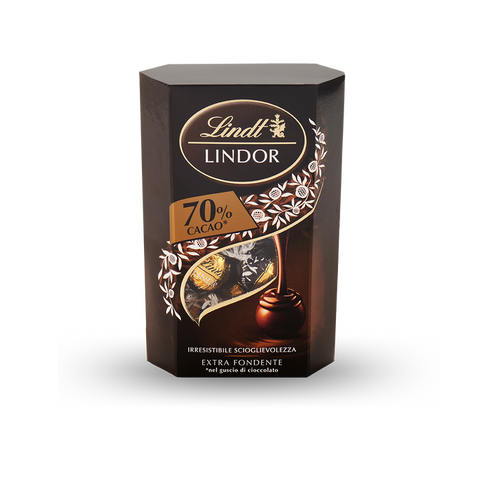 Cornet Lindor fondente 70 % grammi 200 Lindt