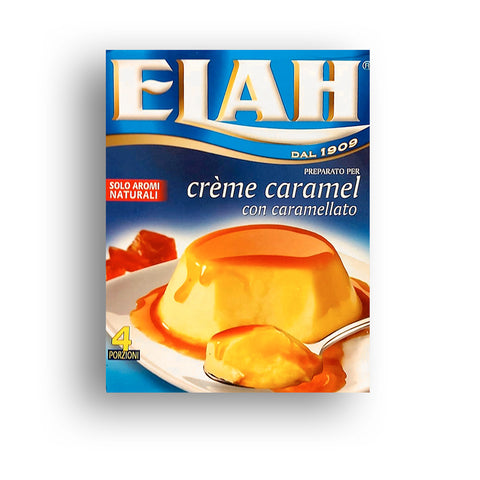 Budino gusto Crème Caramel Elah g.100 = 4 porzioni