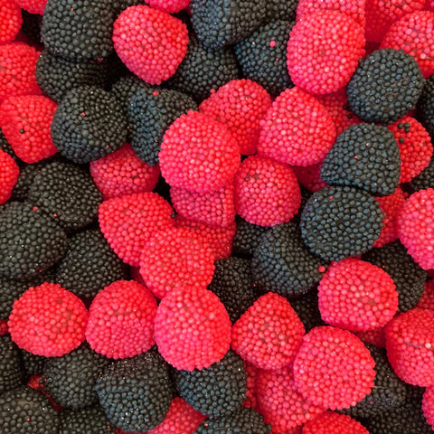 Caramelle gommose More e Lamponi con Granella Damel kg. 1