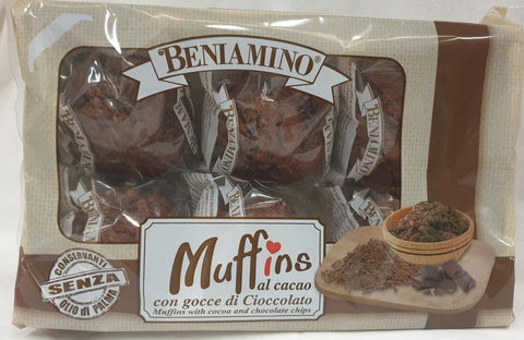 Muffin cioccolato pezzi 6 Beniamino