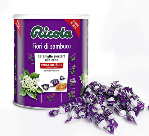 Ricola Fiori di Sambuco kg 1 senza zucchero - Gluten free