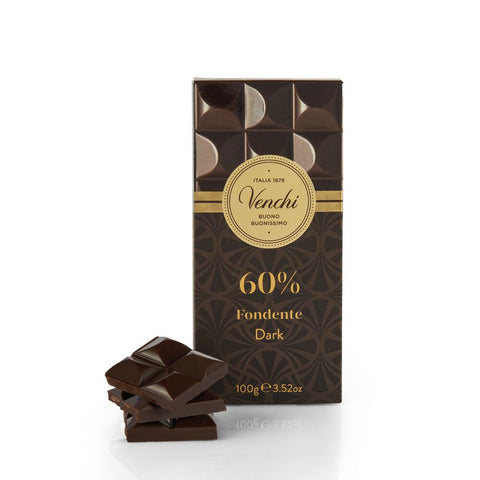Tavoletta di cioccolato fondente 60% VENCHI 100 g