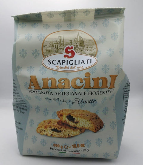 Anacini Anice e Uvetta Scapigliati 300g