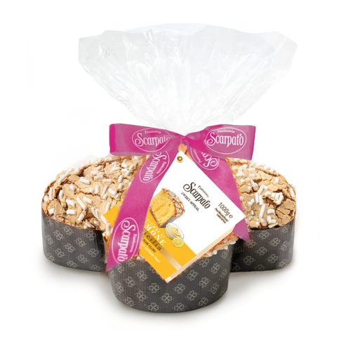 Colomba al Limone di Sicilia con Crema al Limone - Gr. 1.000 - Scarpato