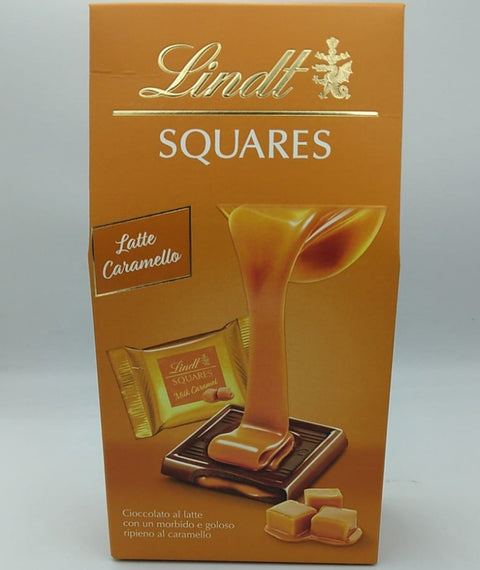 Mini Bag Squares Latte Caramello 180g Lindt