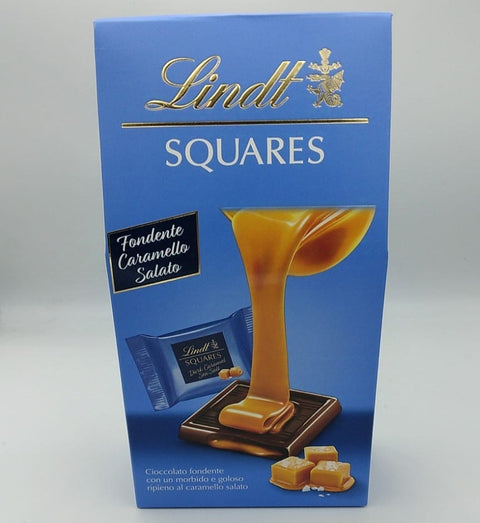 Mini Bag Squares fondente e caramello salato Lindt 180g