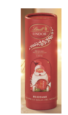 Tubo Natale LINDOR 75 g. Lindt