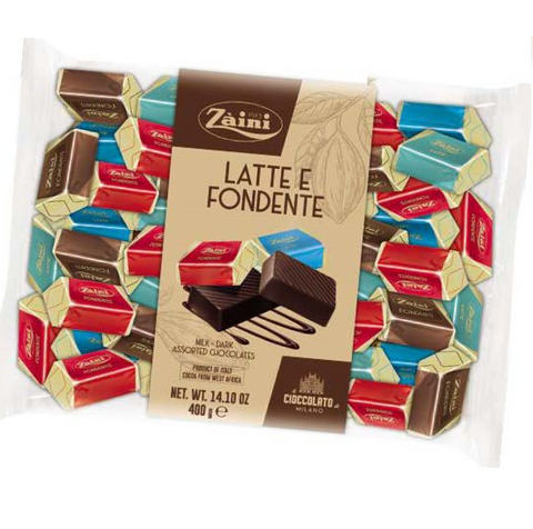 Assortimento Latte e Fondente - Gr. 400 Zaini