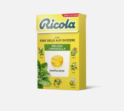 Astuccio Ricola Melissa Limoncella 50g