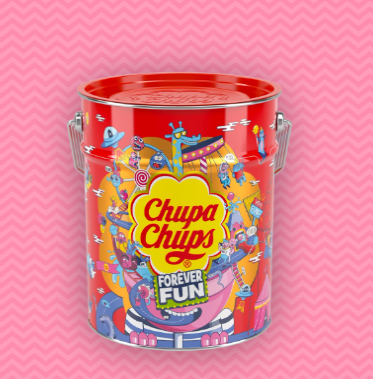 Chupa Chups ASSORTITI Barattolo 150 Pezzi