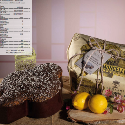 Colomba Limoncello incartata kg.1 Borsari