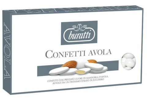 Confetti Avola Torino bianchi kg.1 Buratti