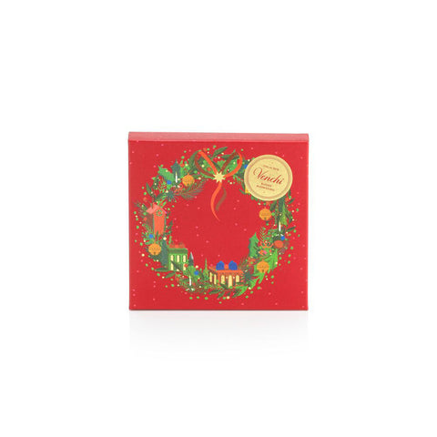Confezione regalo Natale Rossa con cioccolatini assortiti 130g Venchi