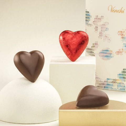 Cioccolatini cuore Valentines Latte 500 g Venchi