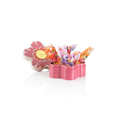 Lattina regalo Fiore con ovetti di cioccolato 55 g Venchi