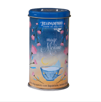 Lattina Alta Voce Mago Merlino 12 filtri tisana biologica dopopasto