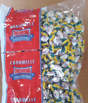 Caramelle Mini Diet  Lemon Salvia 500g Theobroma
