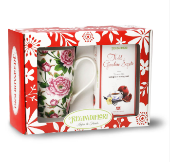 Scatola regalo Mug + Tè del Giardino Segreto