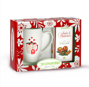 Scatola regalo Mug + Bacio di Biancaneve BIO