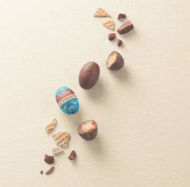 Ovetti Crema Latte e Biscotto 500G. Venchi