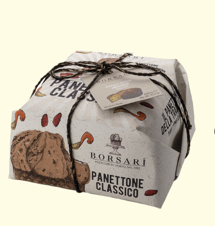 Panettone Classico Borsari kg.1