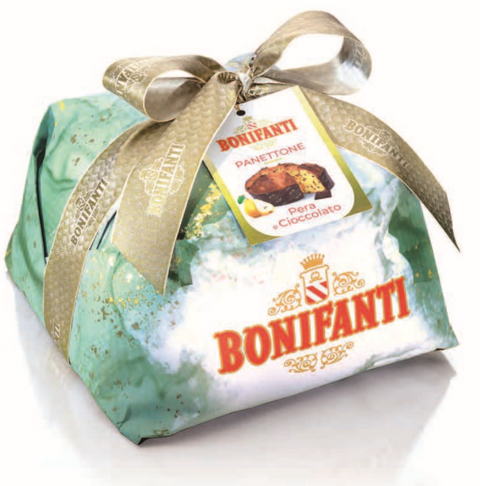 Panettone Pera e Cioccolato - Kg. 1 Bonifanti