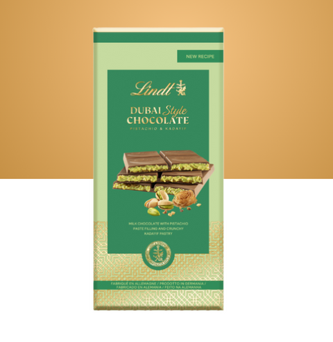 Tavoletta di cioccolato Dubai Style Lindt 145 g