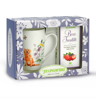Scatola regalo Mug + tisana Bosco Incantato