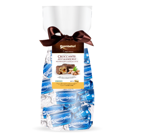 Torroncini Croccanti Ricoperti Cioccolato al Latte - Gr. 200