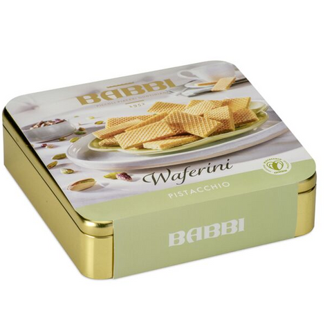 Scatola Waferini Oro Pistacchio - Gr. 190