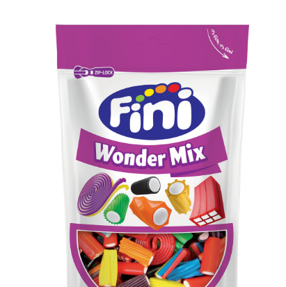 Busta caramelle gommose Wonder Mix Fini 150g