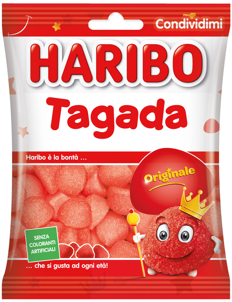 Busta caramelle gommose TAGADA Haribo gr. 175