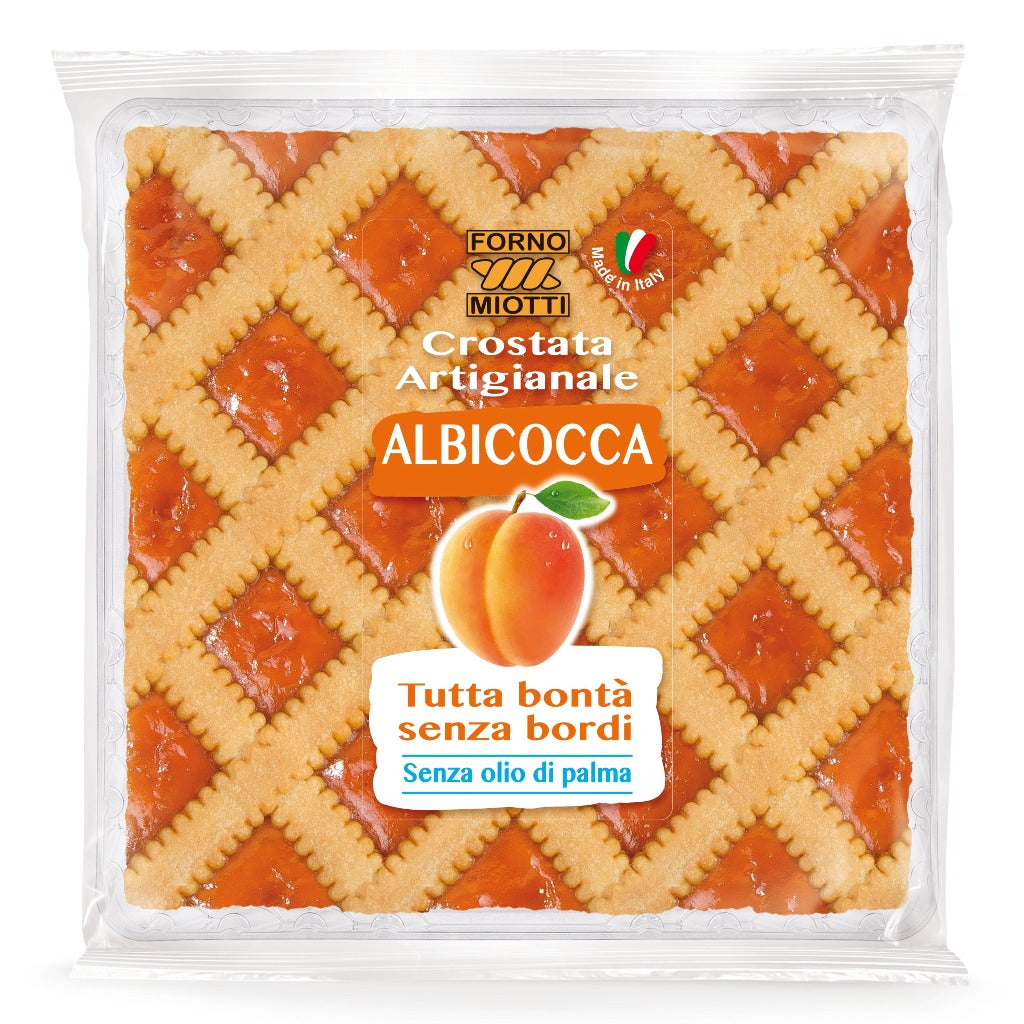 Crostata Artigianale Albicocca g. 500 Forno Miotti
