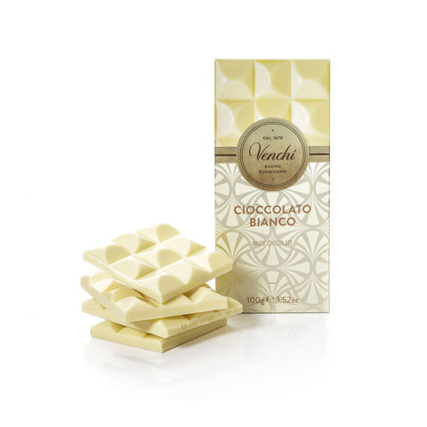 Tavoletta cioccolato bianco Venchi g. 100